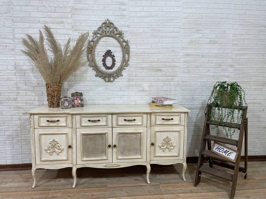 کنسول مدل کیانا تمام چوب راش